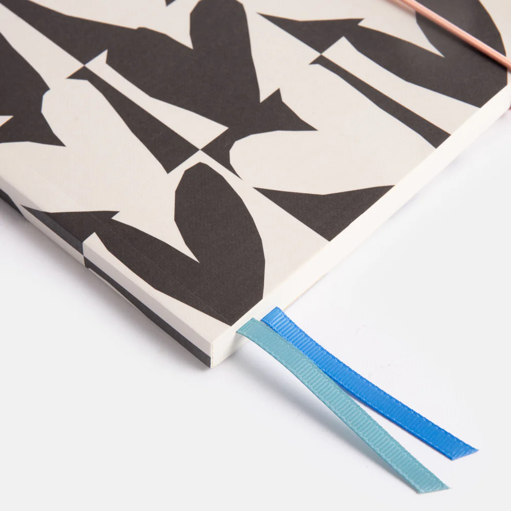 Mono Checkmate Hearts A5 Soft Cover Notebook - Image 4