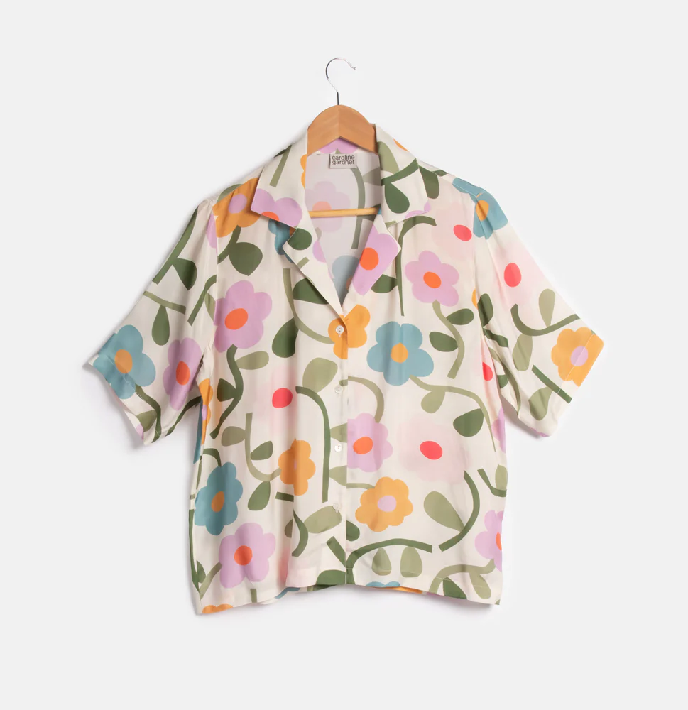 Multi Bloom Short Pyjama Set - Image 4