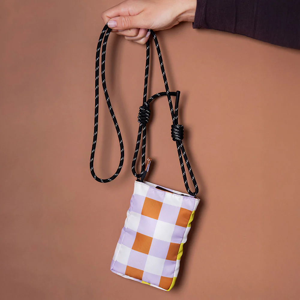 Multi Check Phone Bag - Image 3