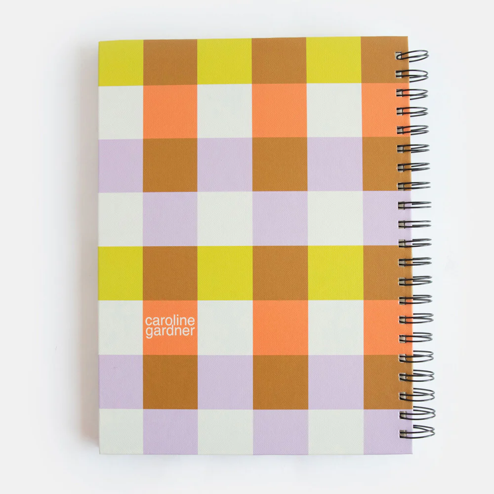 Multi Check Spiral A4 Notebook - Image 3