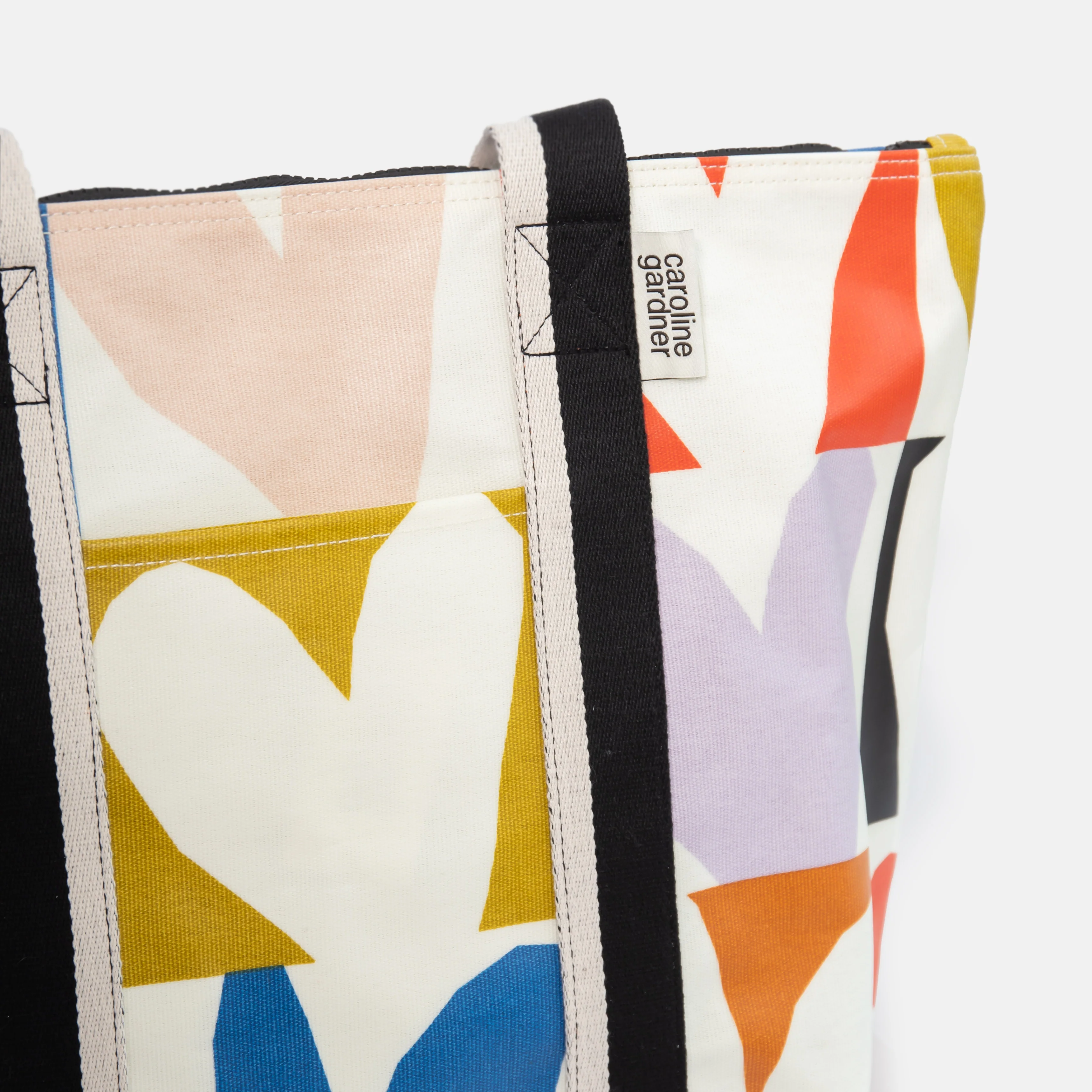 Multi Checkmate Heart Overnight Bag - Image 3