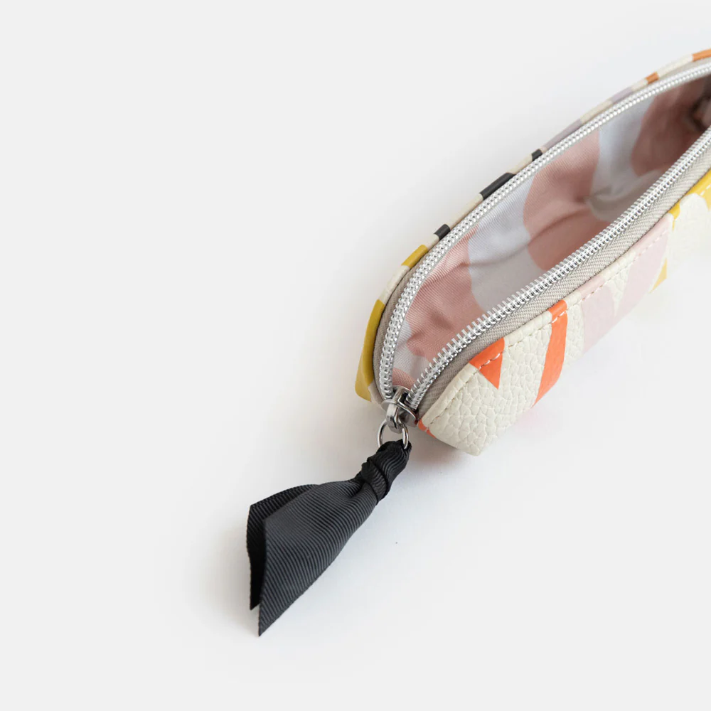 Multi Checkmate Hearts Pencil Case - Image 3