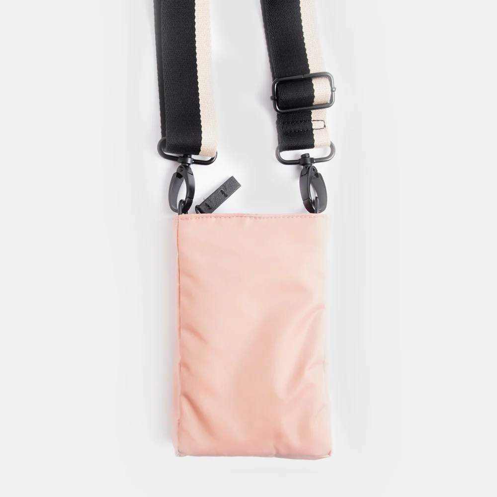 Pink Casual Padded Phone Pouch Bag - Image 3
