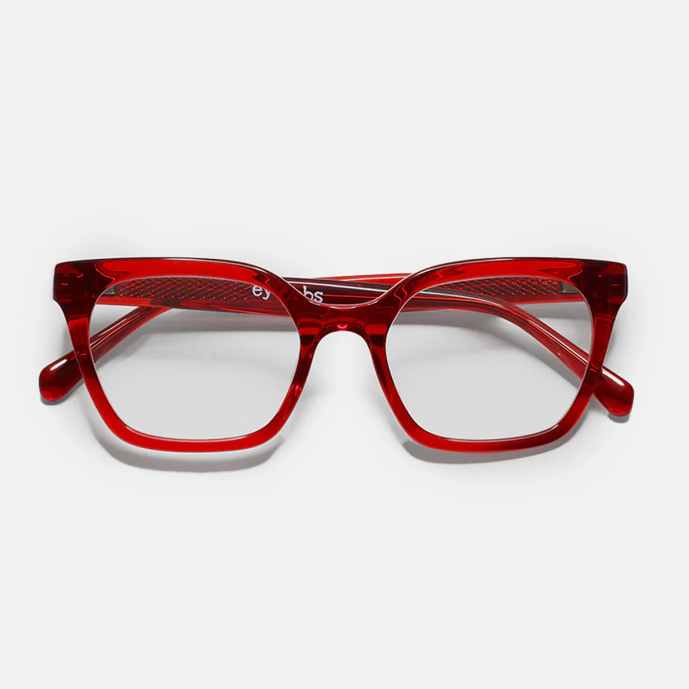 Red 'Overlook' Reading Glasses - Image 3